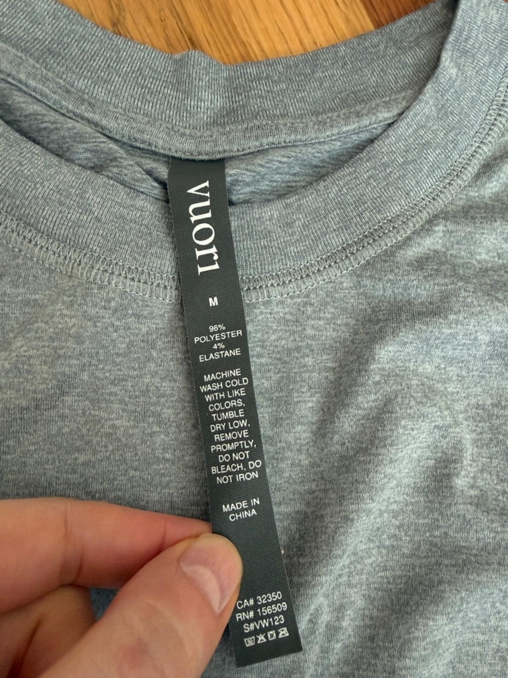 Vuori Heather Grey Crewneck Tank Top - Picture 2 of 3